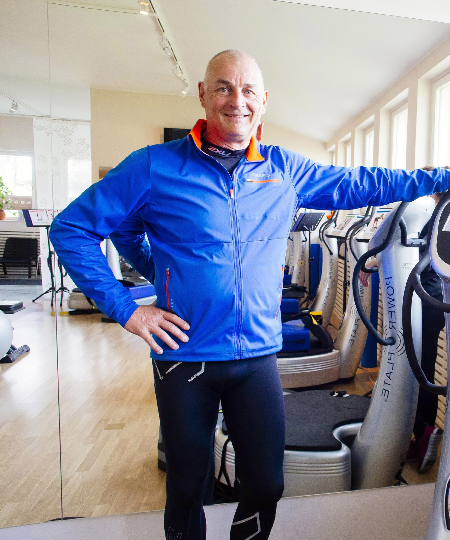 staffan vid en powerplate pro7